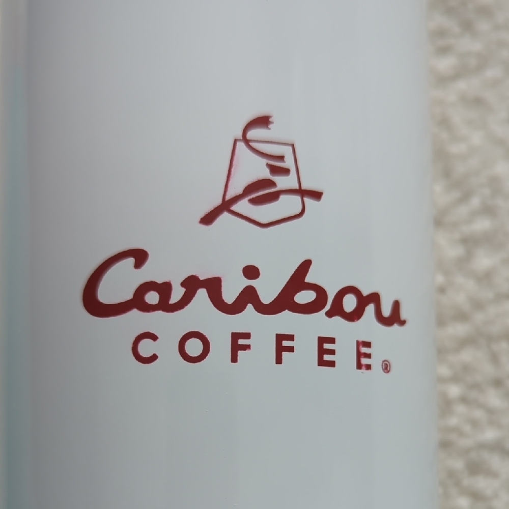 3 For $30. Caribou Coffee White Tumbler - Picture 14 of 14